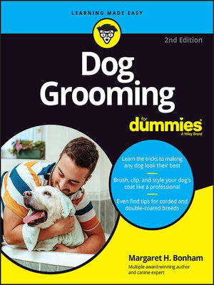 cover image of Dog Grooming For Dummies